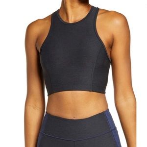 NEW OUTDOOR VOICES CHARCOAL GRAY CROP TOP